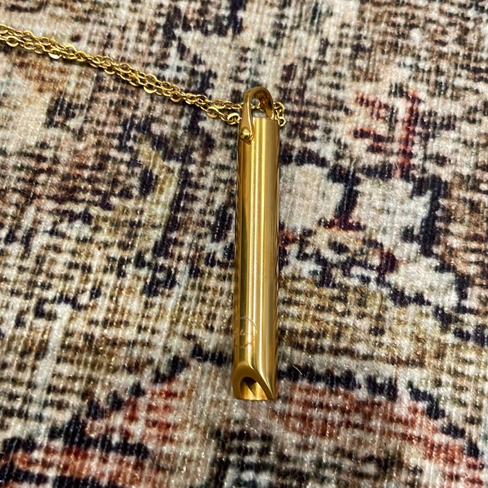 Halsa breathe necklace. Used but like new. Without box
